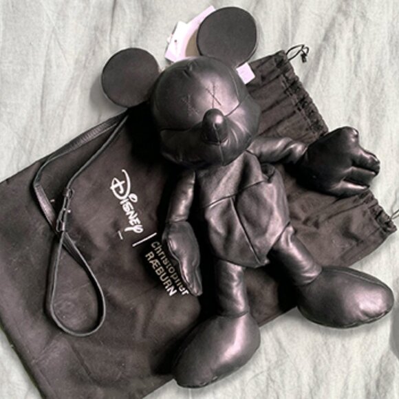 RARE Christopher Raeburn x Disney leather MICKEY MOUSE purse bag - Picture 3 of 9